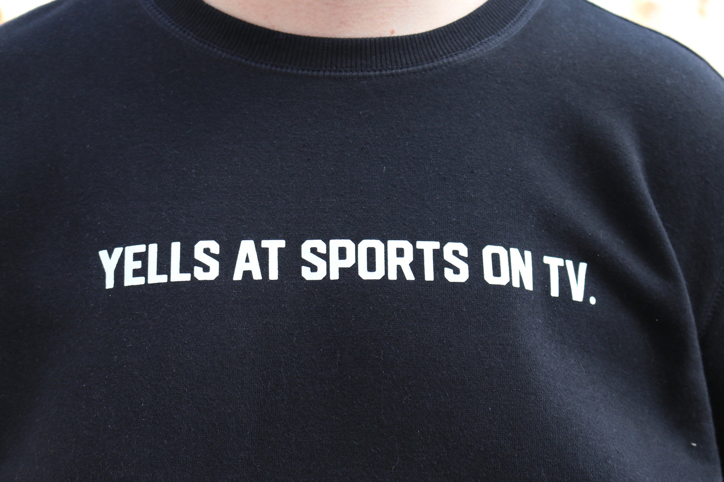 Yells at Sports on TV - Blake Crew