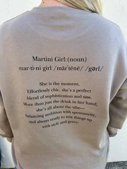 Martini Girl Crewneck