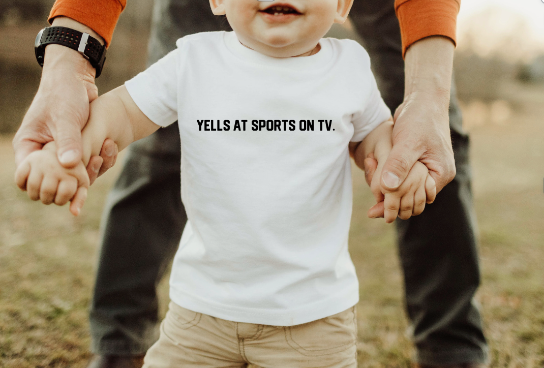 Yells at Sports on TV - Charlie Tee